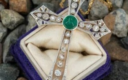 Diamond Cross Necklace and Religious Fashion