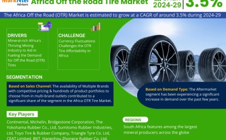 Africa Off the Road (OTR) Tire Industry Report 2024–2029: Growth, Trends & Key Players